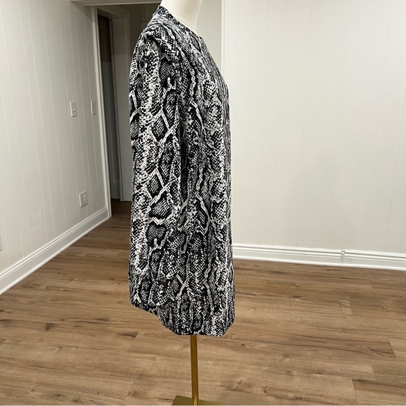 INC INTERNATIONAL CONCEPTS CULPOS x INC Long-Sleeve Snake-Print Mini Dress - Picture 3 of 16